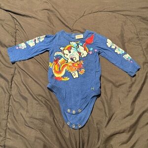 6M Truly Scrumptious Blue Dragon Onesie